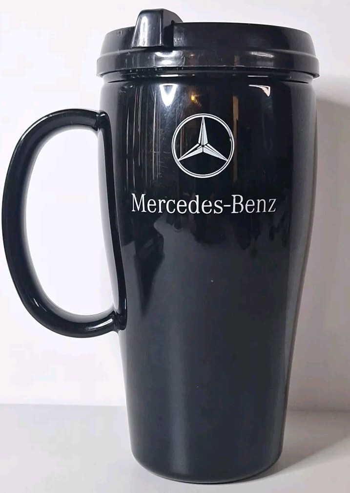Mercedes Benz Statesman SL-Class Midnight Blue Travel 16oz Mug Cup