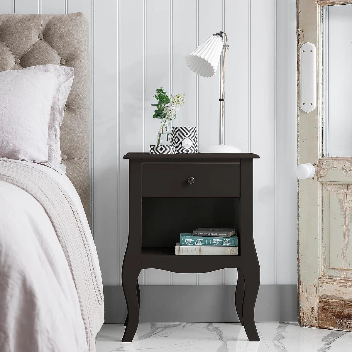 Bedside table 1 drawer 1 shelf deals