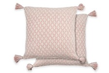 Cushion Covers Throw Herringbone Sofa Pillow Cases - 17"x17" Inch Casablanca