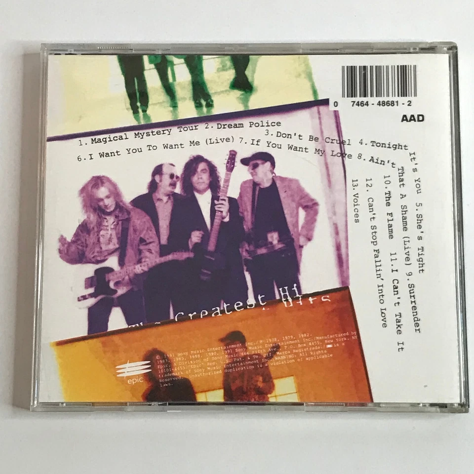Cheap Trick The Greatest Hits CD 1991 - Image 3 of 4
