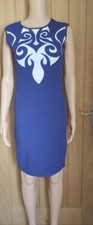 NWT Blue Body Con Dress Size Small Pretty Women