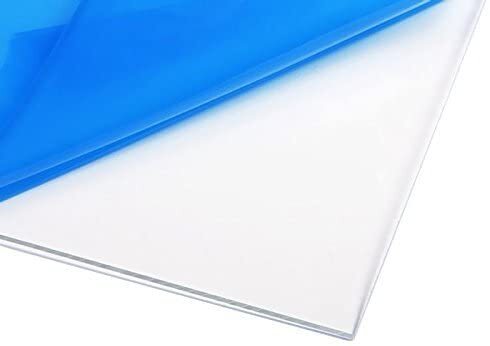 6X6 Nominal 1/8 Inch (3mm) Cast Clear Acrylic Sheet Plexiglass