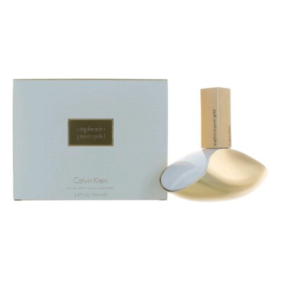 Euphoria pure Gold By Calvin Klein 3.4 oz. (100ml) Eau de Parfum Women New