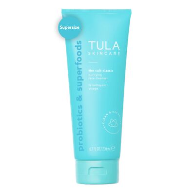 TULA Skin Care Cult Classic Purifying Face Cleanser - Supersize Gentle and Ef...