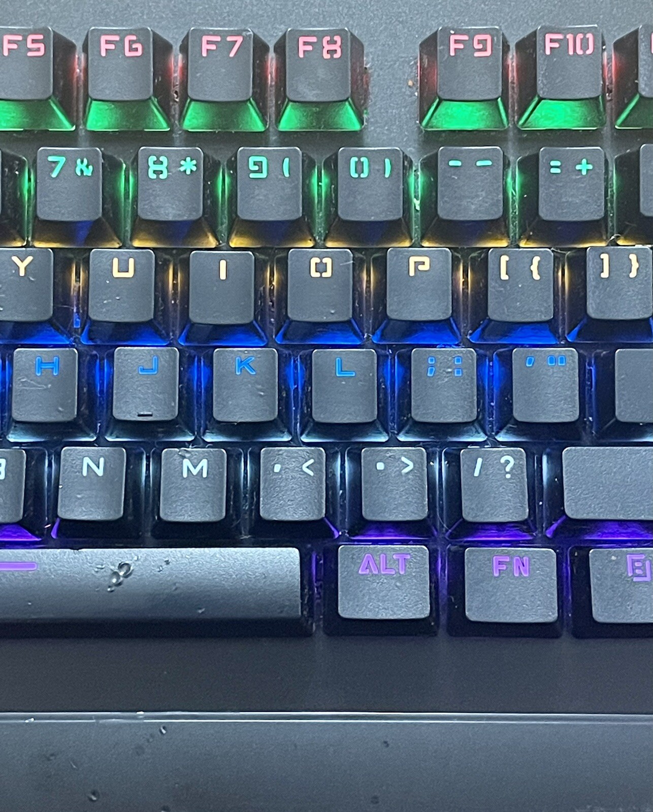 Blackweb Mechanical Wired Light Up Gaming Keyboard BWA-18HO004