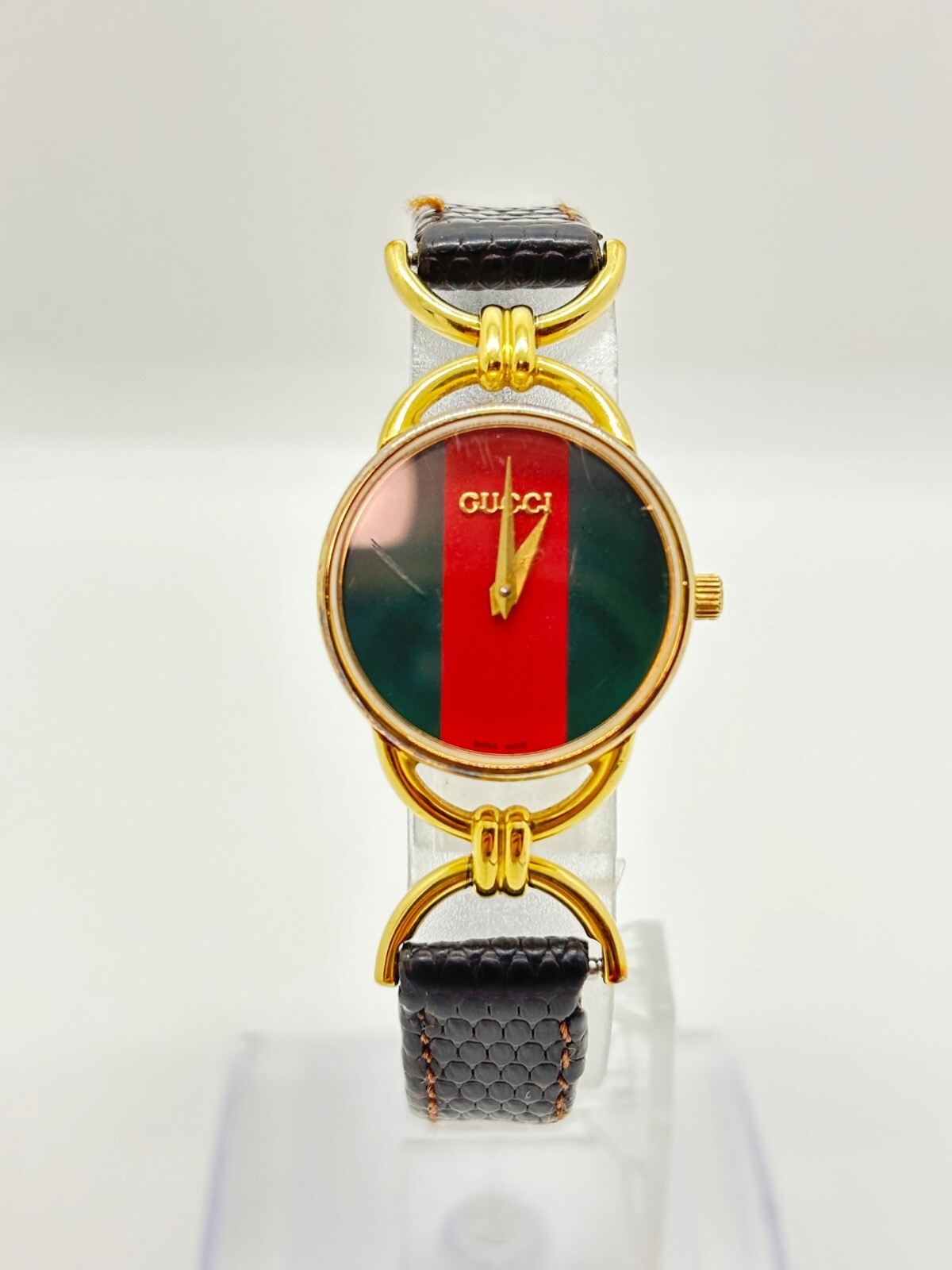 [Exc+5] Gucci 6000.2.L Vintage Watch Sherry Line Women's QZ Used Working