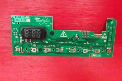 Waschmaschine Whirlpool AWOD5726 PCB Benutzeroberflächenplatine