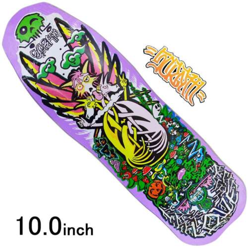 SCRAM SKATES Skateboard Deck 10.0-