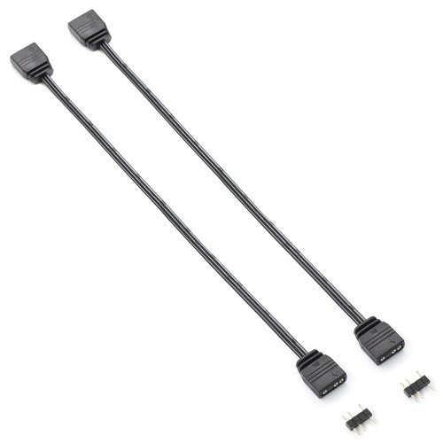 ARGB Splitter Extension Cable 3 Pin Addressable RGB Splitter Expand Computer ...