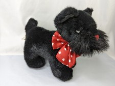 Walmart Black Dog Terrier Plush Puppy 9 Inch Stuffed Animal Toy