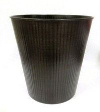 NEW OIL RUBBED BRONZE METAL BRUSHED+SHINY TRASH CAN,WASTE BASKET0