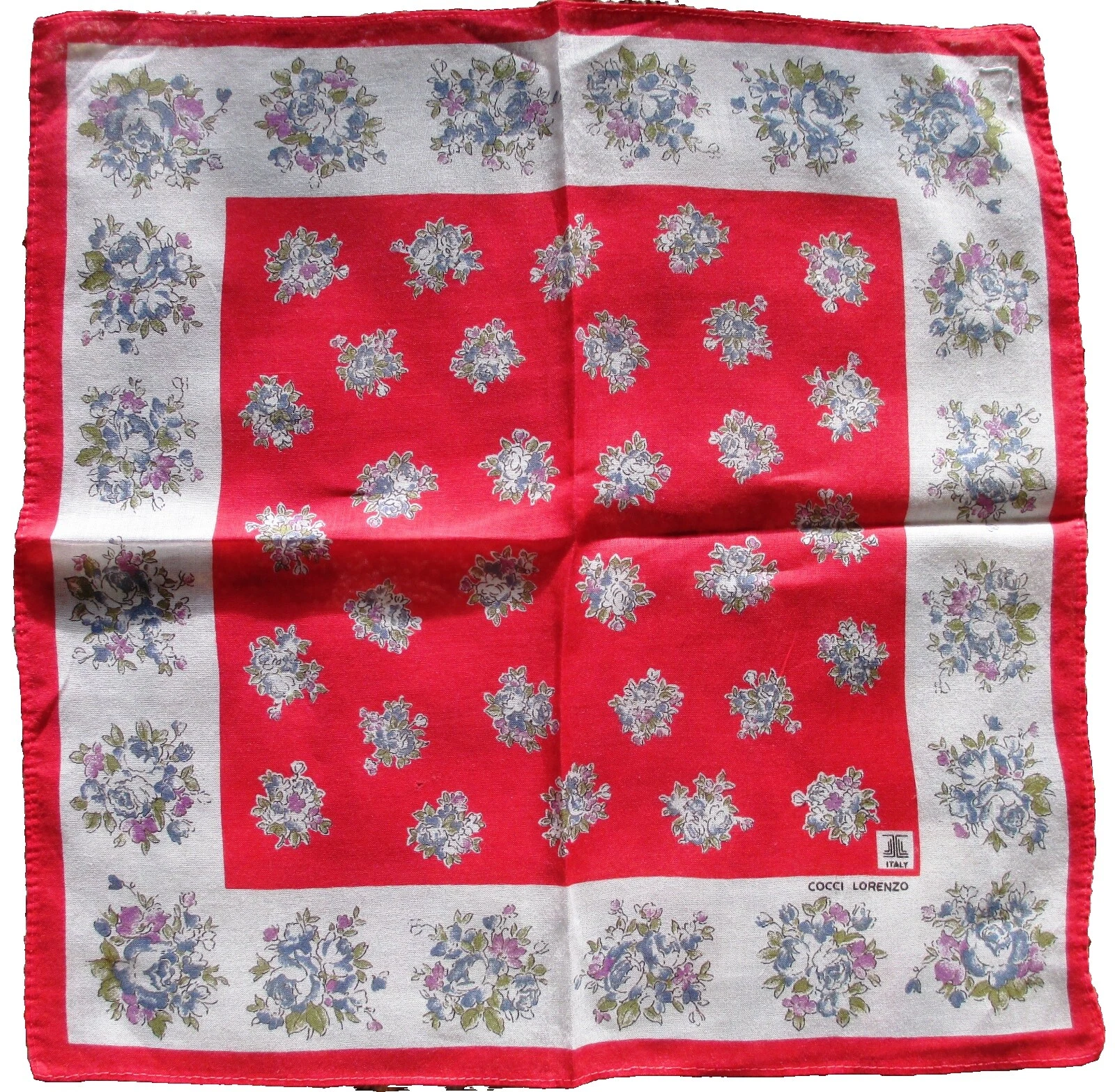 Льняной дизайнер/художник цветочные винтажные простые и твердые носовые платки