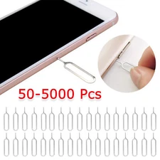 50-5000 Packs Lot Sim Card Tray Removal Ejector Pin Tool Cell Phone Universal