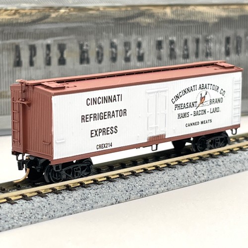 Kadee Micro-Trains Escala N 49090 Cincinnati Matadero Carnes Madera Frigorífico CREX 214 | Zustand: Used