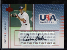 Conor Jackson 2005 UD USA Baseball Alumni Signatures RC Auto 116/350 Mint+