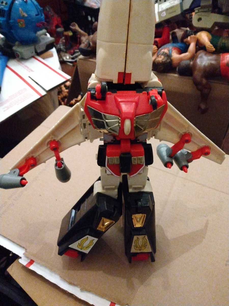 Robot Takara Brave Command Dagwon Deluxe – Fire Dagwon, 1996, Figurine Manga Japon