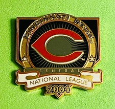 MLB Major League Baseball CINCINNATI REDS 2004 Pin Ship USA only
