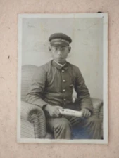 Vintage Photo1930s-40s, Japanese school boy, 11668