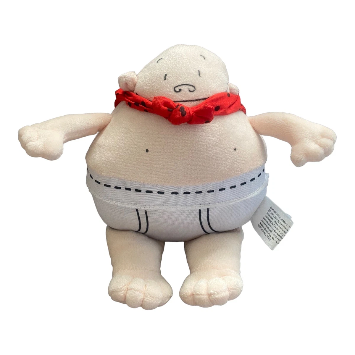 Captain Underpants Soft Plush Toy 8 inch Stuffed Figure Doll Kids Gift