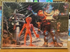 1977 RARE Sealed Space Warriors Colorforms PUZZLE, 250pc, 14X20