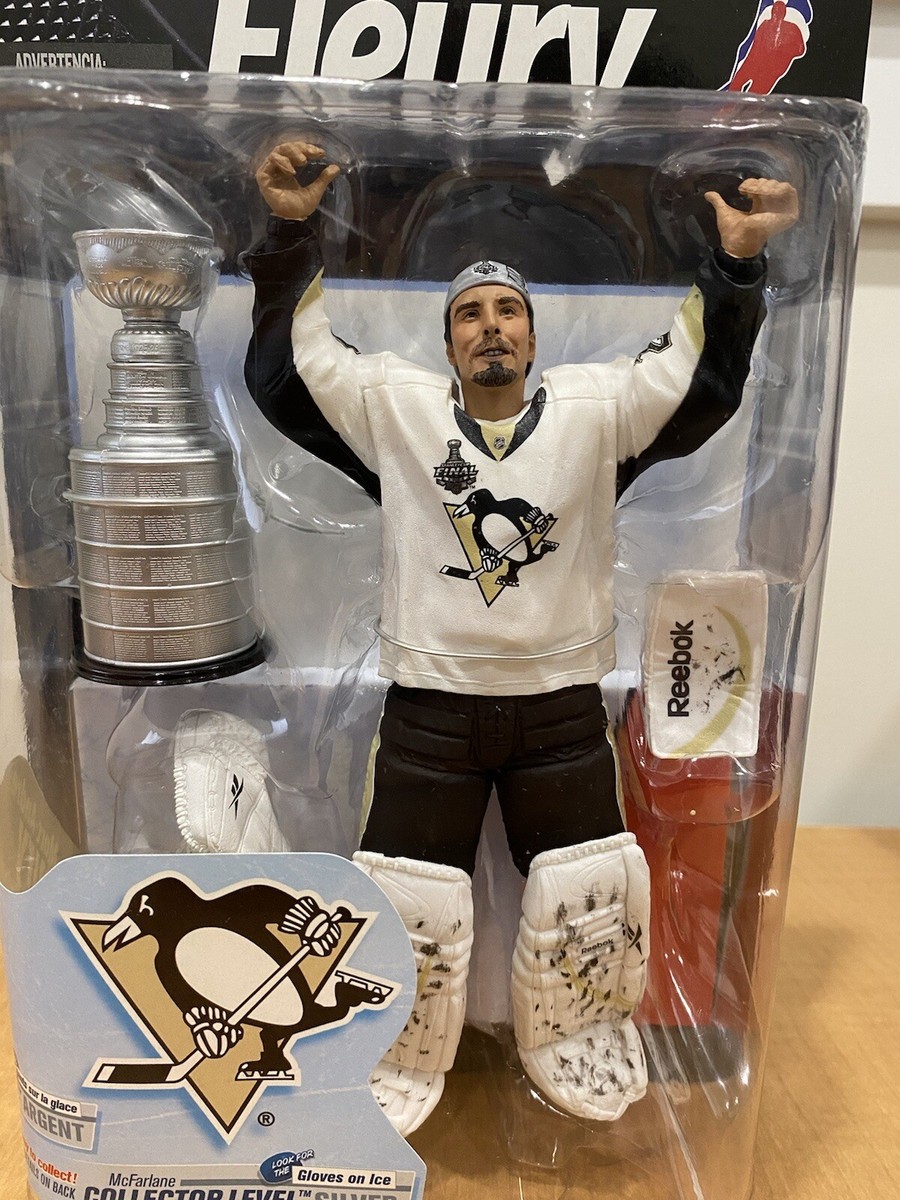 Marc-Andre Fleury Penguins w/ Stanley Cup Collector McFarlane #517