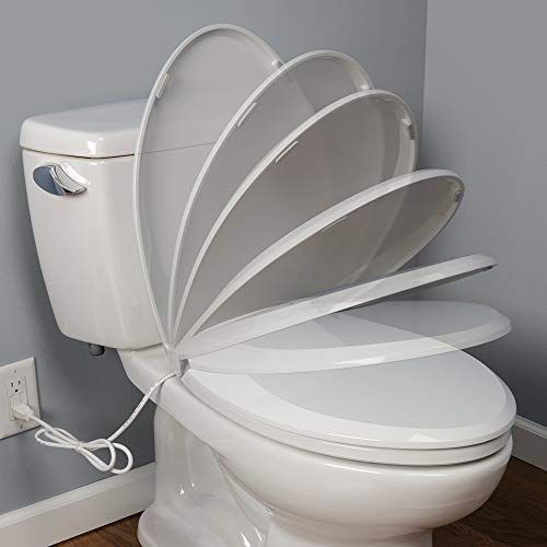 BEMIS Radiance Heated Night Light Toilet Seat will Slow Close Round