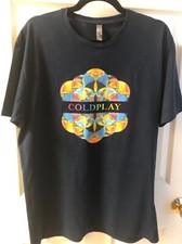 Coldplay A Head Full of Dreams World Tour 2017 T-Shirt, Size L&nbsp;
