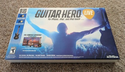 GUITAR HERO LIVE BUNDLE **BRAND NEW, SEALED IN BOX** FOR IPHONE, IPAD, IPOD