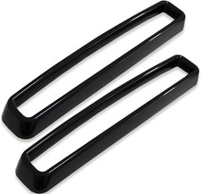 MSCRP ABS Front Grille Inserts for 2015-2020 Dodge Challenger black