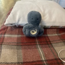 RARE Jellycat - Little Storm Octopus -Retired blue plush squid toy gift fluffy 