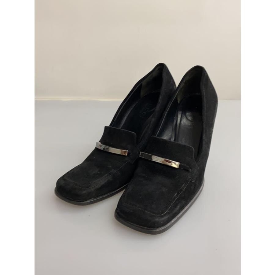 GUCCI Pumps Heel Suede Black EU38.5/US8.5 113331c thumbnail 7