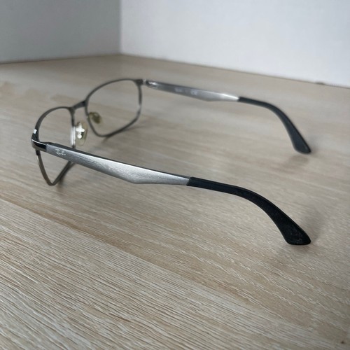 Occhiali da sole Ray-Ban RB3534 004 SOLO MONTATURE canna di fucile argento cerniera flessibile 59-17 - Foto 7 di 8
