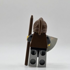 Lego Wolfpack Minifigure cas252 Castle Black Knights 6086 6075 HTF Shield Axe