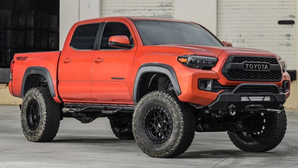 "Ruedas de 20"" KMC KM549 para Toyota Tacoma 2015-2026 llantas nuevas 20x9 negras 6x135" Foto 4 de 4