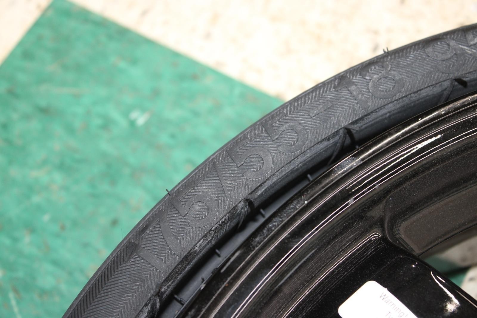 14-20 GHIBLI Emergency Wheel 155/55R18 Black Alloy Six 6 Spoke Factory OEM Rim