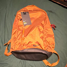 Nike Vapor Power Brown/Black Backpack Solid Sports Adjustable Strap Pockets Zip