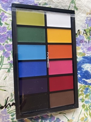 MAC Pro Paintstick x 12 Palette 30g / 1 oz Full Size New in Box Limited Edition