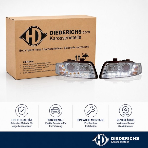 Hauptscheinwerfersatz Diederichs 1017685 FÜR Audi-image