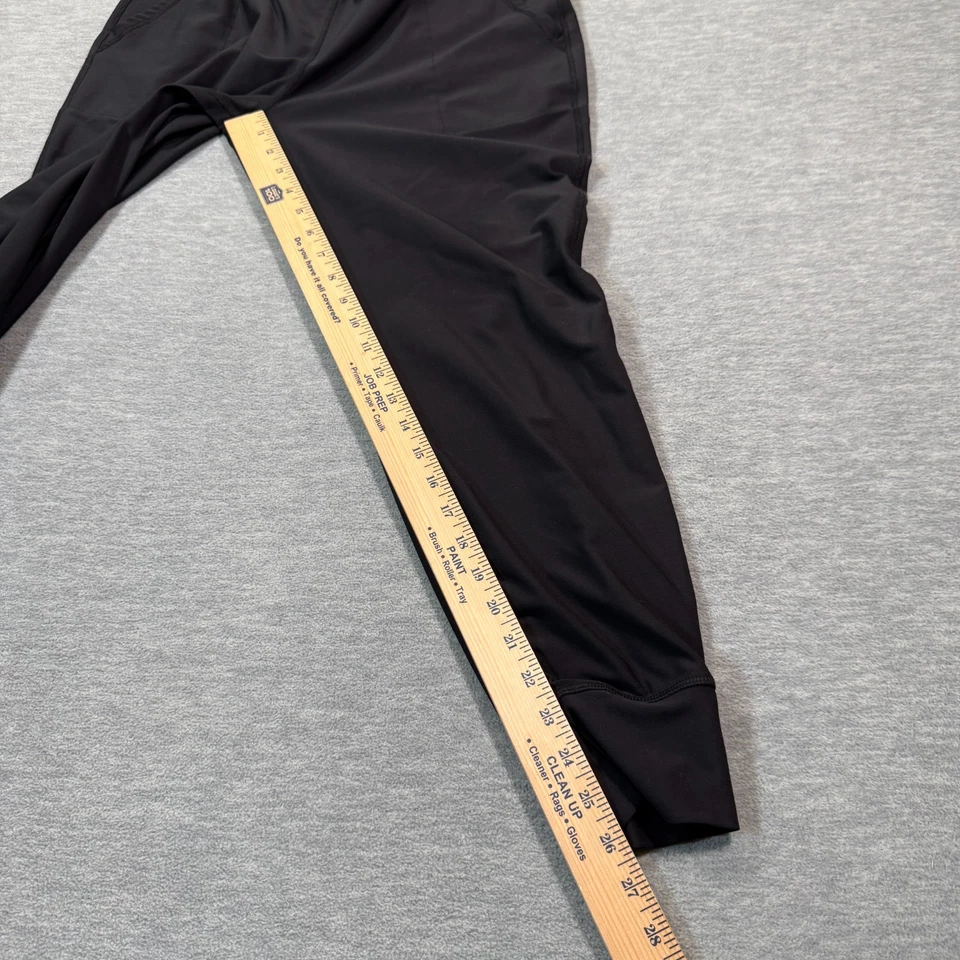 Leggings femininas Old Navy Active L pretas Powersoft cintura alta seca ioga joggers - Imagem 2 de 4