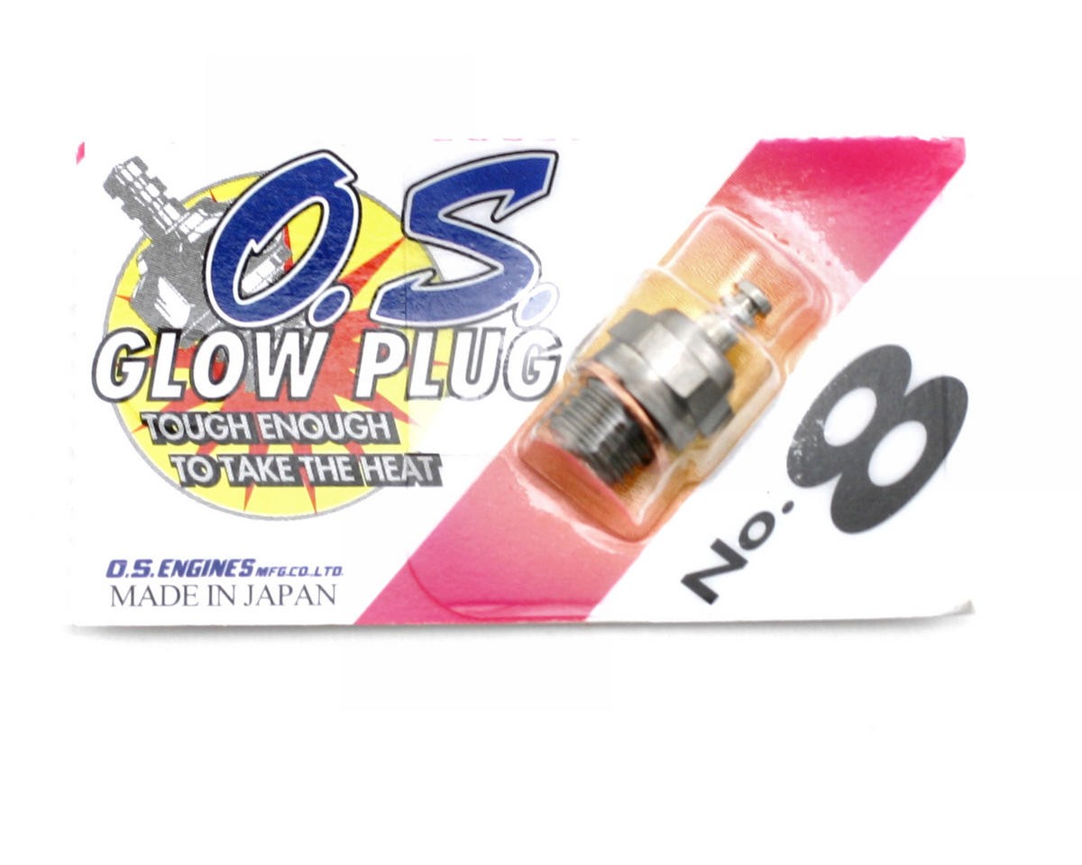 O.S. No.8 Short Body Standard Glow Plug "Medium" [OSM7160800