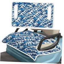 Golf Cart Seat Covers, Blue Golf Cart Seat Towel Blanket Club Car for Wave-Blue