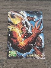 1995 Marvel Masterpieces Sabretooth #85
