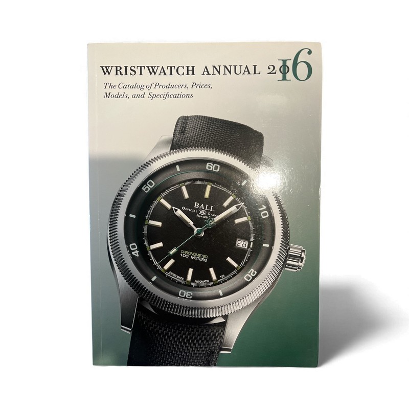 Wristwatch Annual 2016 - Softcover Book Catalogo of Producers, Prices, Models