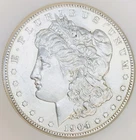 1904 S MORGAN SCARCE DATE. CHOICE AU++ NICE WHITE COIN! NR #64853