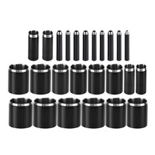 Heavy Duty Manual Hole Punch Set 25pcs 1-25mm for Leather and Soft Plastic