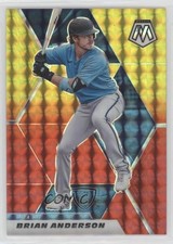 2021 Panini Mosaic Choice Fusion Red & Yellow Prizm 16/64 Brian Anderson 0ky0