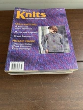 Interweave Knits Magazines Mixed Lot of 12 Back Issues from 1997 to 2021