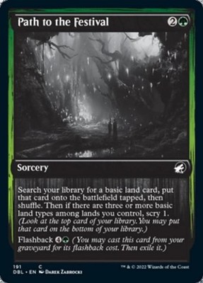 Path to the Festival - DBL MTG - Light Play