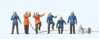 Preiser 14200 H0 Figuren FeuerwehrmäNner 1:87 In OVP