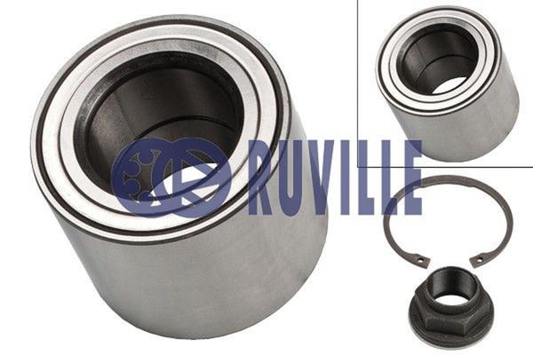 Radlagersatz Ruville 4037 FüR Jumper Ducato Peugeot Boxer Fiat CitroËN Bus CAT 1-image